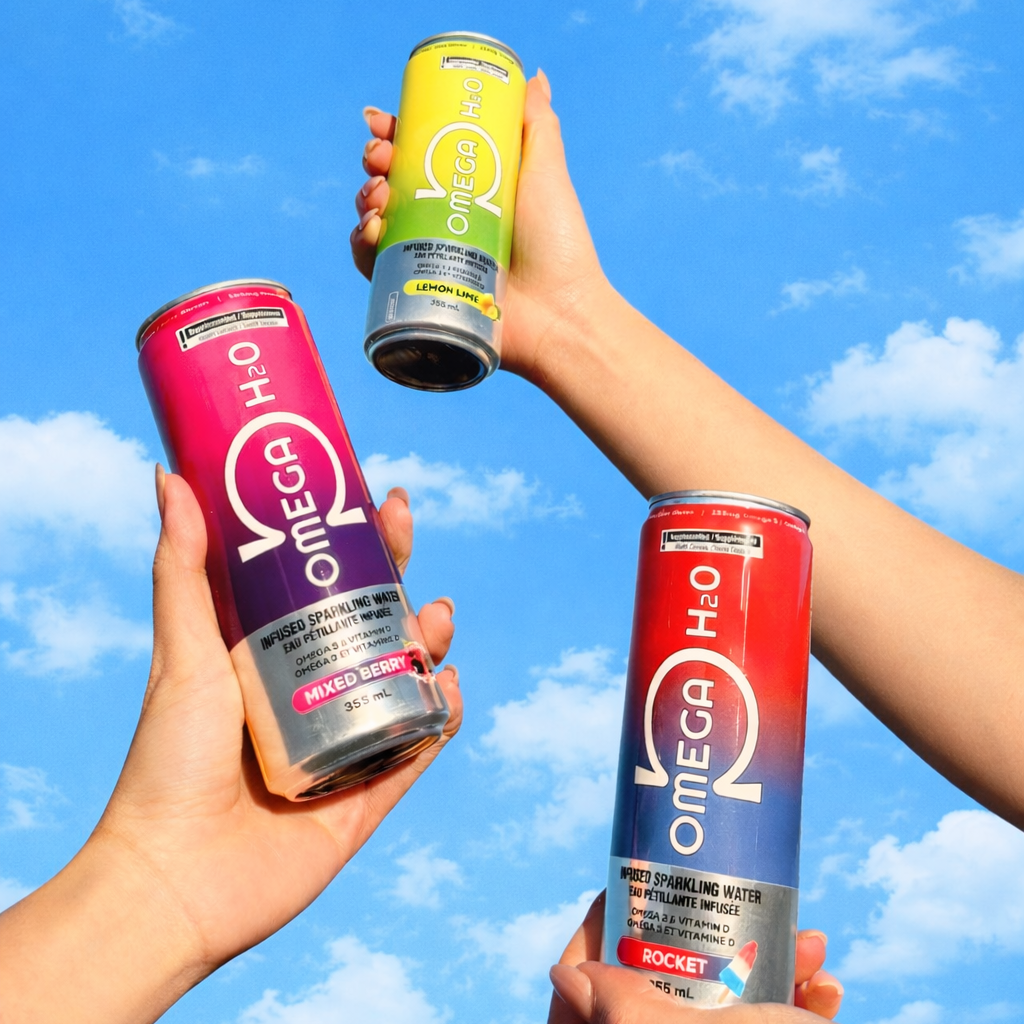 Omega H20 Sparkling Water
