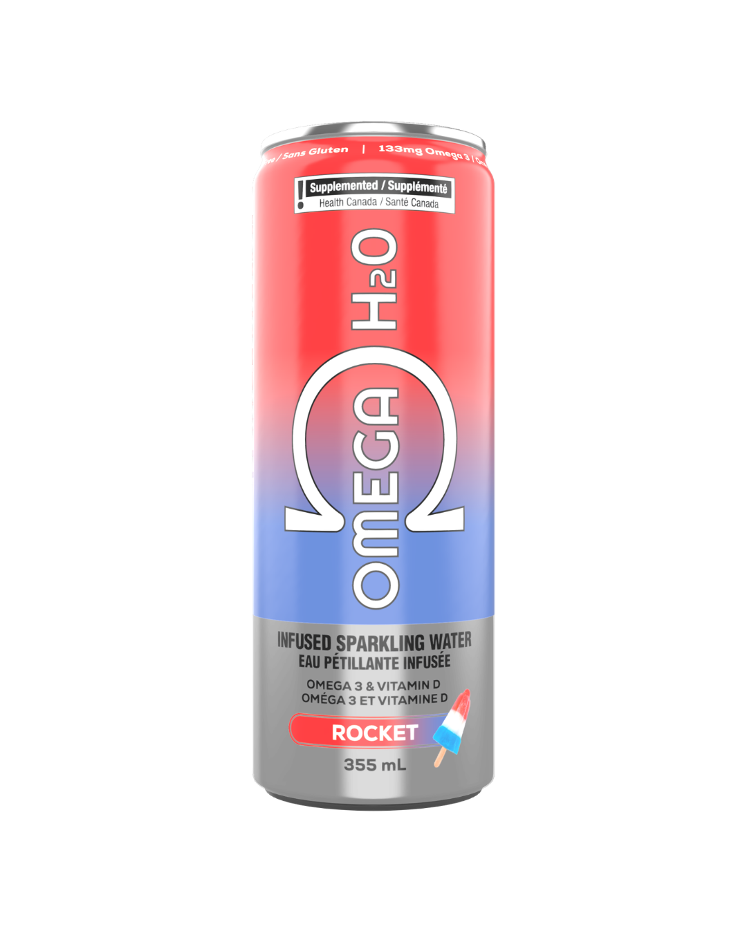 Omega H20 Rocket Sparkling Water