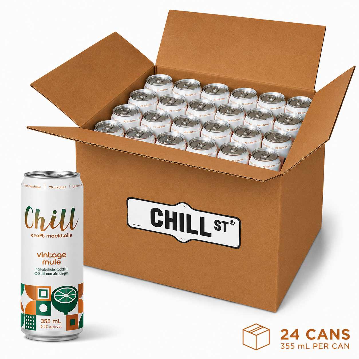 Vintage Mule Mocktail 24-pack