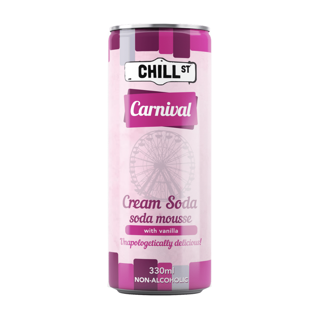 Carnival cream soda NON-ALCOHOLIC 330ml