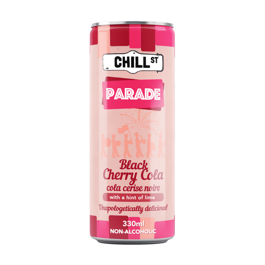 Parade black cherry cola NON-ALCOHOLIC 330ml