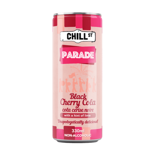 Parade black cherry cola NON-ALCOHOLIC 330ml